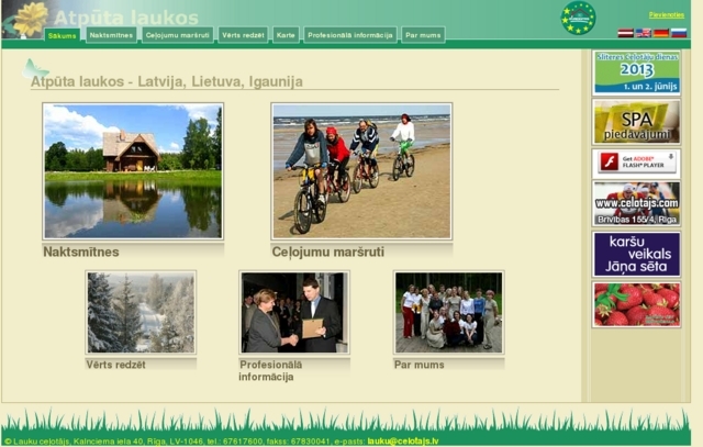 Lauku Ceļotājs, Latvijas lauku tūrisma asociācija, AS